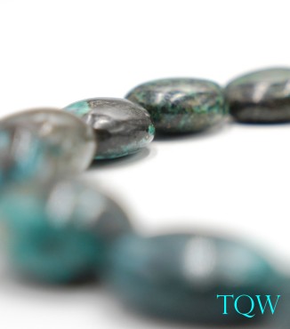 Oval Turquoise - Green Blue - 06-01-08
