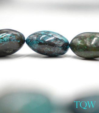 Oval Turquoise - Green Blue - 06-01-08