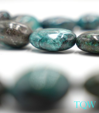 Oval Turquoise - Green Blue - 06-01-08