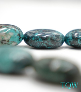 Oval Turquoise - Green Blue - 06-01-08