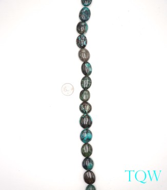 Oval Turquoise - Green Blue - 06-01-08