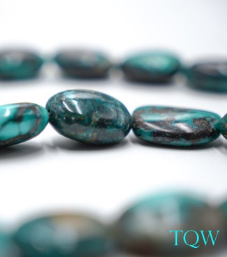 Oval Turquoise - Green Blue - 06-01-12