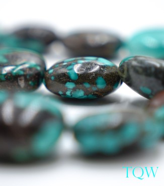Oval Turquoise - Green Blue - 06-01-14