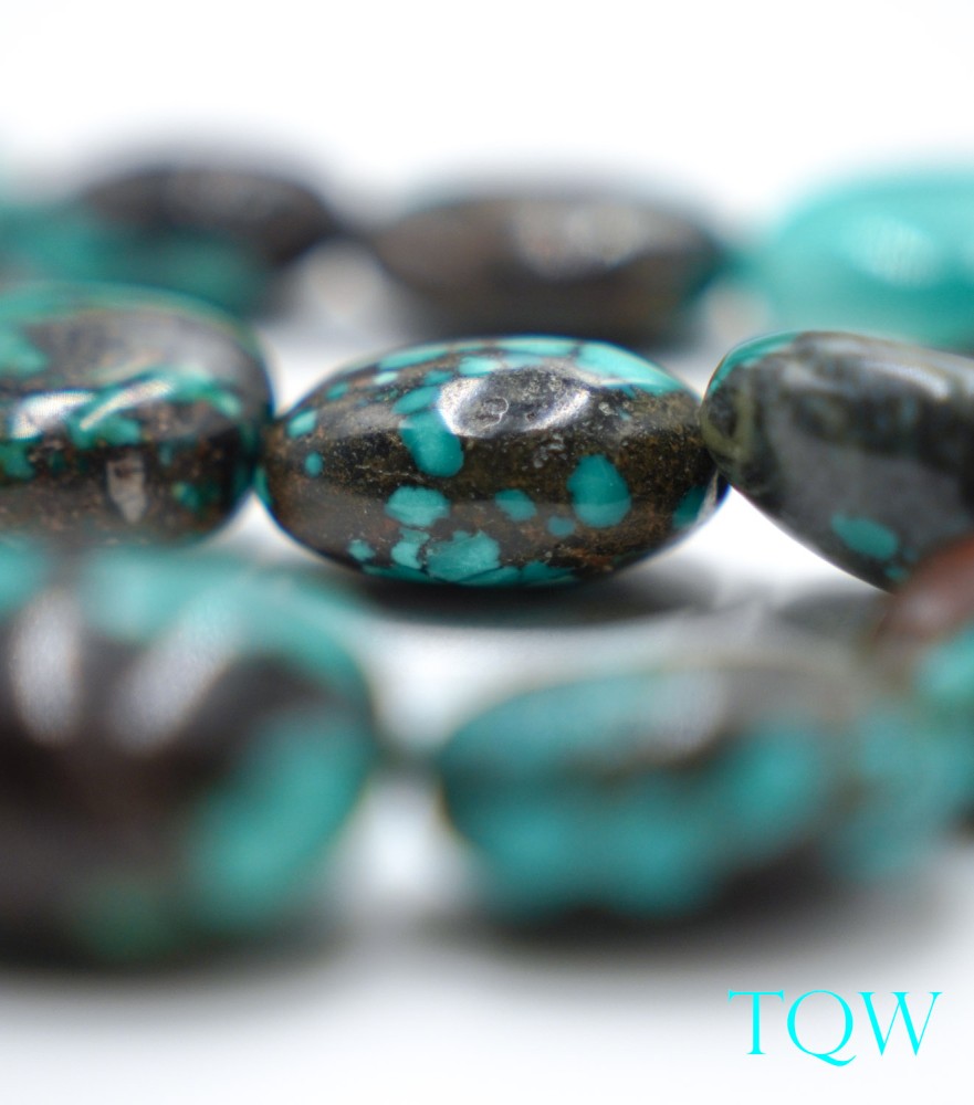Oval Turquoise - Green Blue - 06-01-14