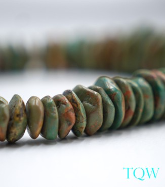 Graduated Coin Turquoise - Green - 06-01-15