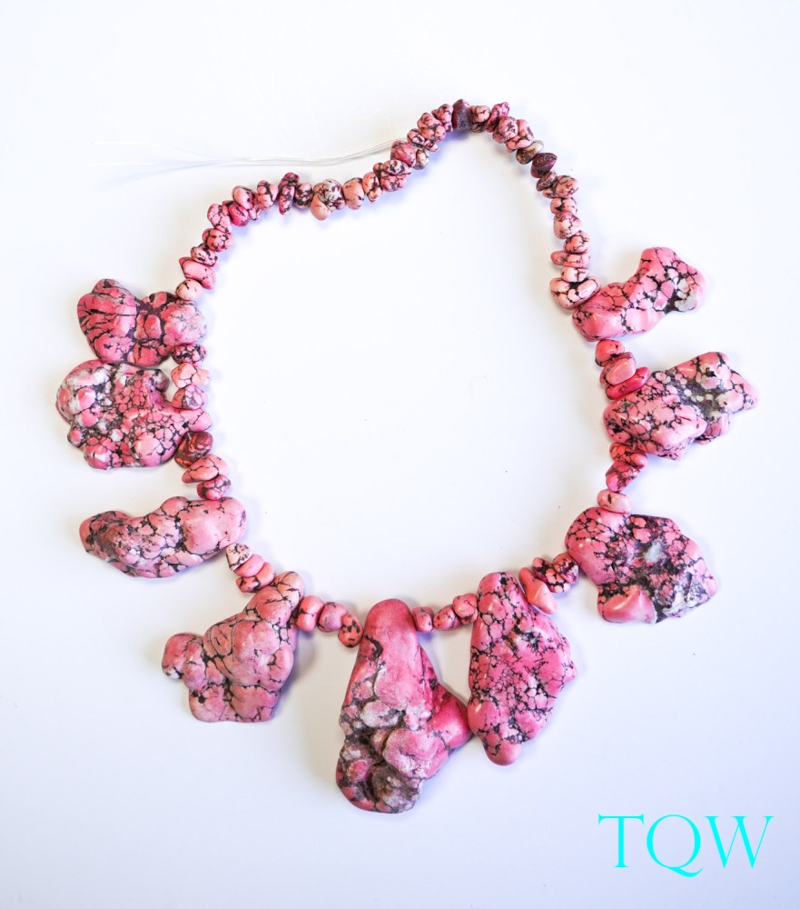 Chunky Magnesite Nuggets - Pink - 07-04-02
