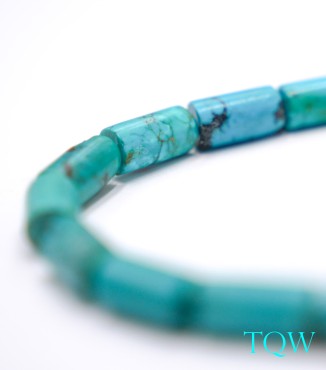 Tube Turquoise - Blue Green - 6 mm -  09-01-05