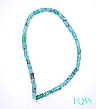 Tube Turquoise - Blue Green - 6 mm -  09-01-05